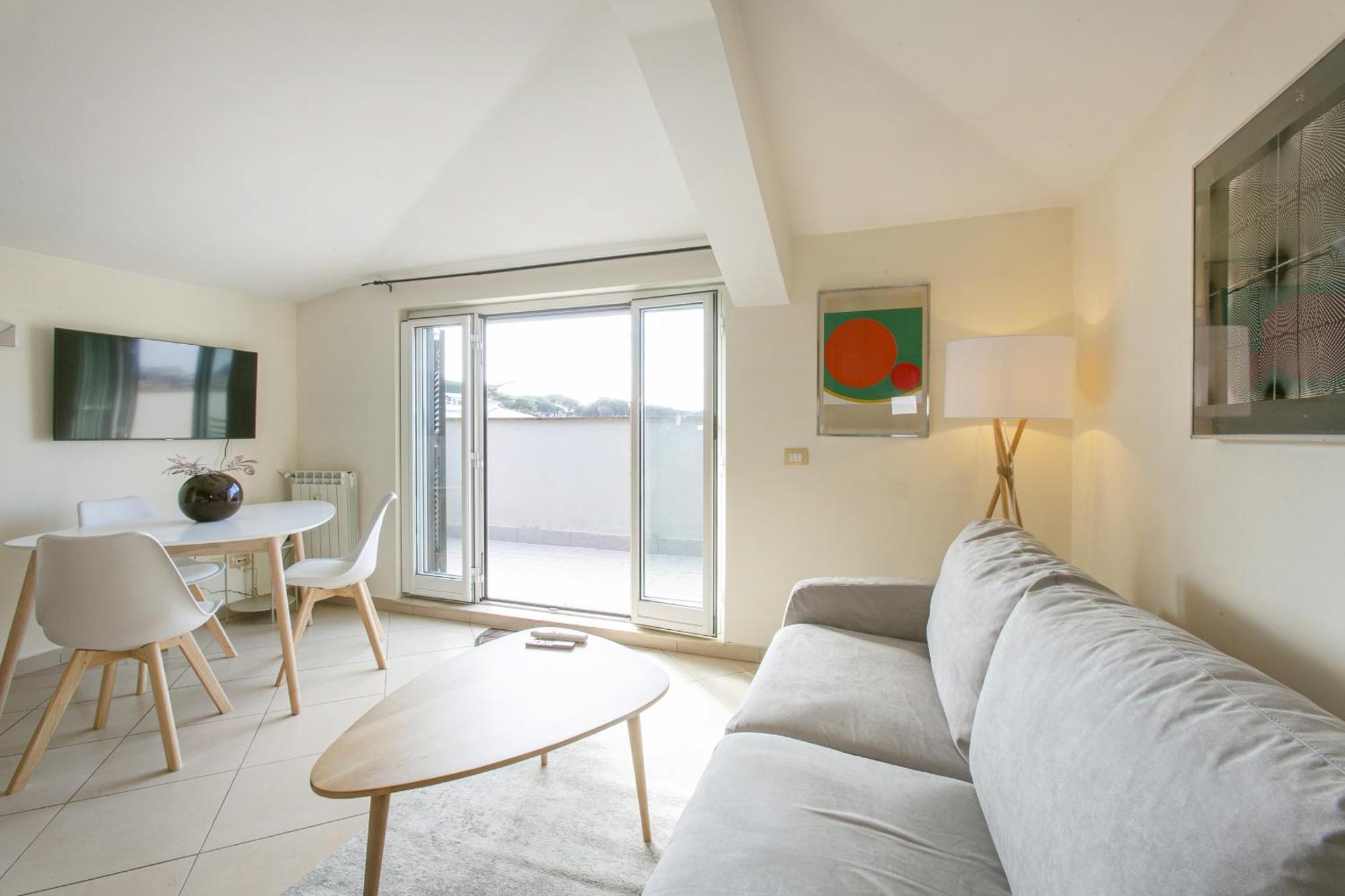 Apartamento Terrazza San Pietro Vicino Metro A *
