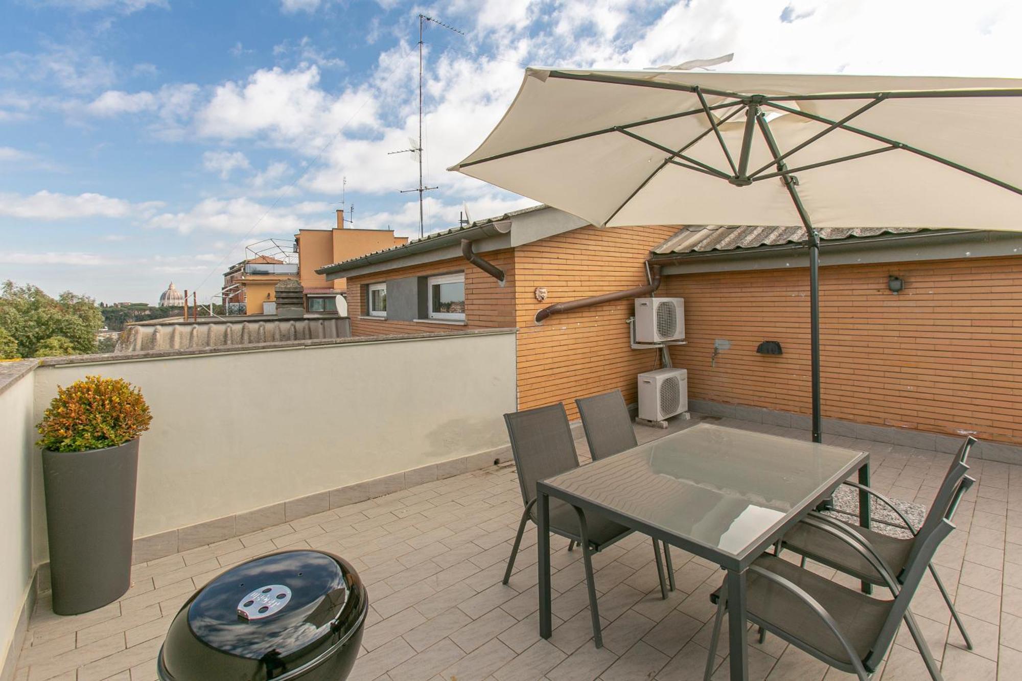 Terrazza San Pietro Vicino Metro A Roma